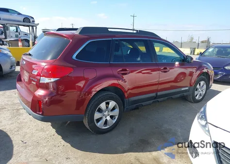 2012 Subaru Outback 2.5I Premium из США, поврежденный, VIN 4S4BRBCC1C3255724